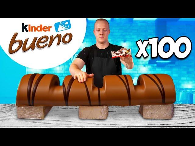 Riesen Kinder Bueno | So bauen Sie das größte DIY- Kinder Bueno der Welt von VANZAI