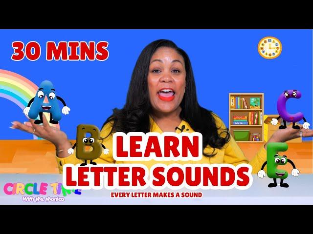 Learn how to read by learning Letter sounds! | Toddler & Preschool Learning 