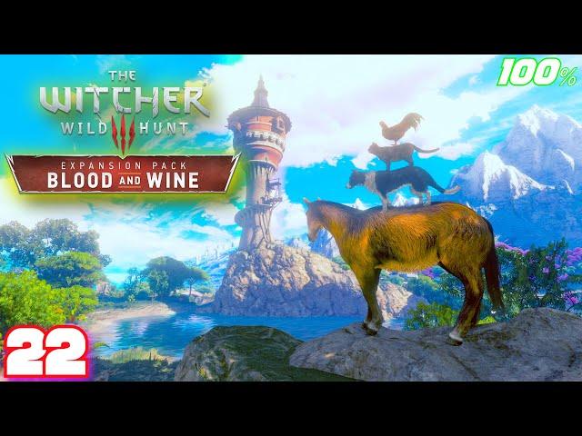 The Witcher 3: Blood and Wine DLC 100% Death March Next-Gen Walkthrough Part 22 - Fablesphere