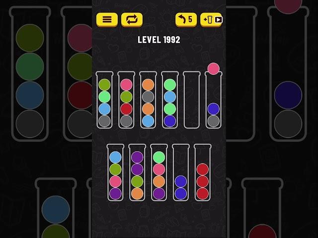 Ball Sort Puzzle - level.1992