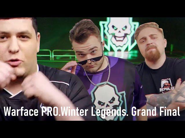 ВСЕ КАРТОЧКИ КОМАНД ► Grand Final ► Warface PRO Winter Legends