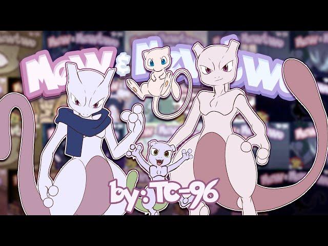 Mew & Mewtwo by TC-96  COMPILATION #4  [Comic Drama Compilation]