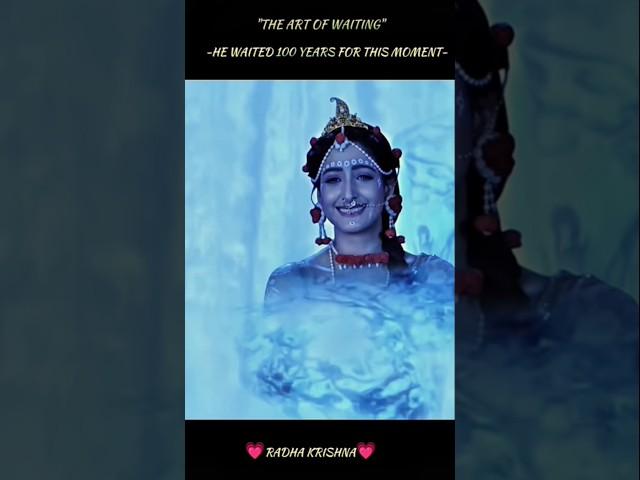~ART OF WAITING #radhakrishna #radhakrishnaedit #krishna #krishnastatus #trending