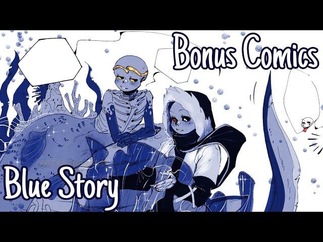 Blue Story || Bonus Comics || Undertale AU Comic Dub (ft. @dremiphamusofsmoke1163 & @lala-cast24)