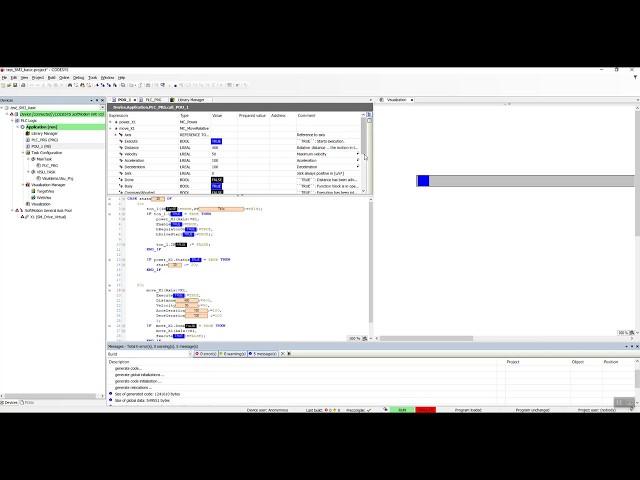 Get started with CoDeSys motion control library(SM3_Basic)