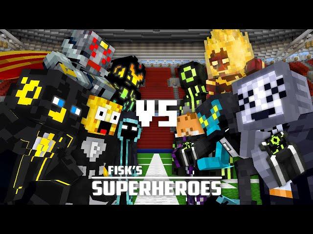 Ben 10 vs Enhanced Heroes - Fisk Superheroes (ft. @ItsArrzee)