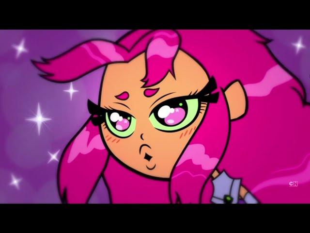 Teen Titans Go! - Robin & Starfire Finally Kiss