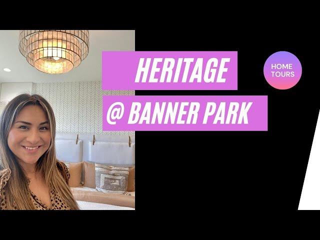 Heritage at Banner Park | Stella model and Parklane model home | New Construction in Menifee CA