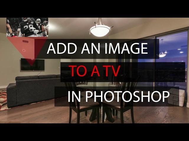 How to Add an Image to a TV in Photoshop - Jason Trindade