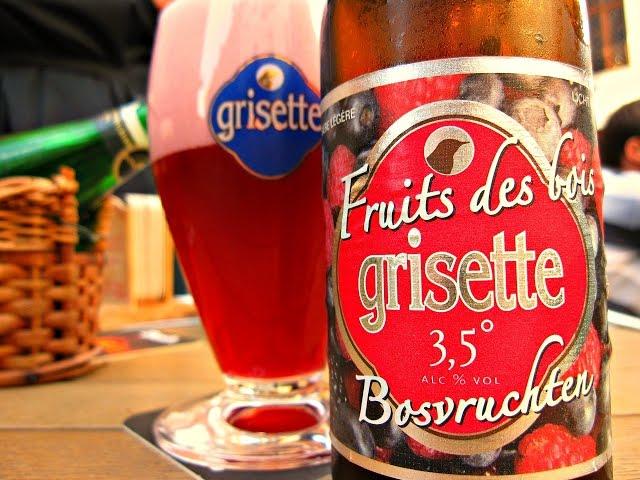 Бельгийское фруктовое пиво Гризетте (Grisette) 18+