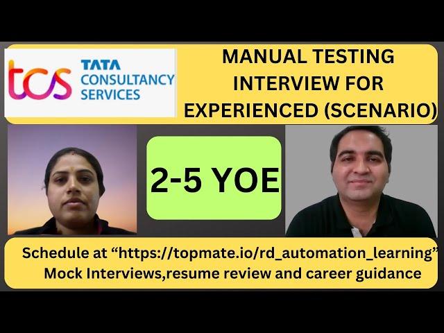 Manual Testing Interview Questions and Answers| Testing Interview Questions | RD Automation Learning