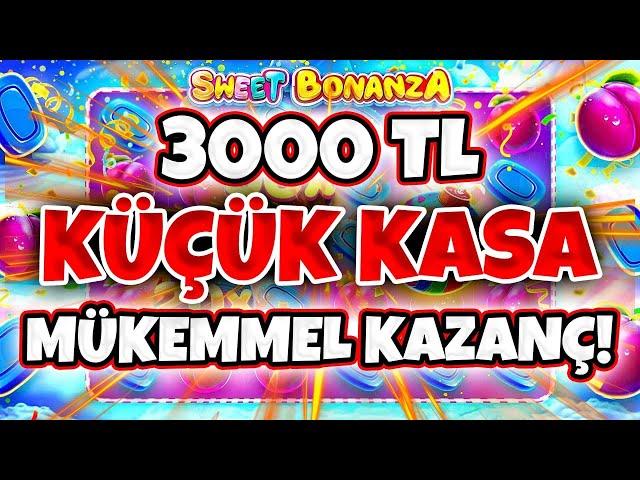  Sweet Bonanza Küçük Kasa   3.000 TL Kasayla Nasıl Kazandık ? | Küçük Kasayla Slot Nasıl Oynanır ?