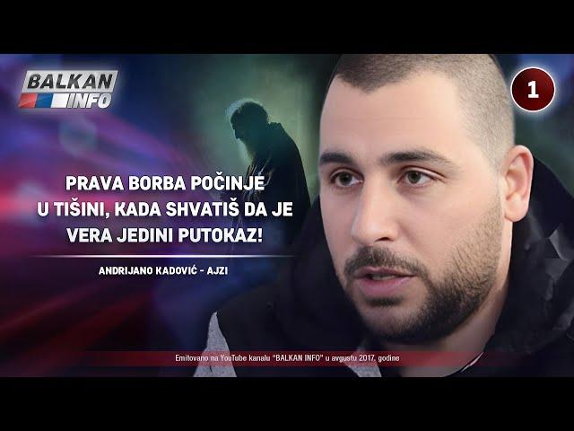 INTERVJU: Ajzi - Prava borba počinje u tišini, kad shvatiš da je vera jedini putokaz! (22.10.2017)