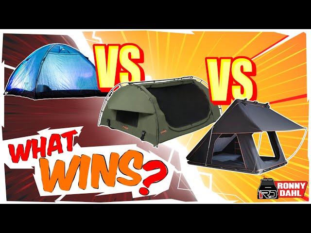 TENT vs SWAG vs ROOF TOP TENT which is best for you? Guide to CAMPING
