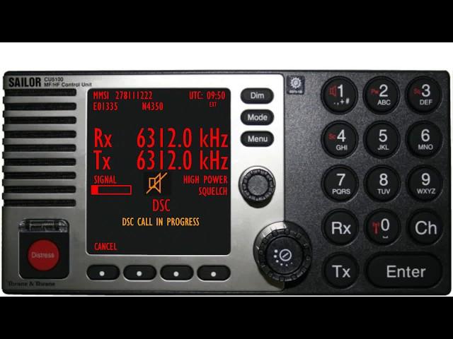 MF-HF radio - Distress Relay