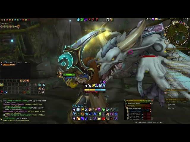 Summoning Shadra - Quest - World of Warcraft 10.2.7