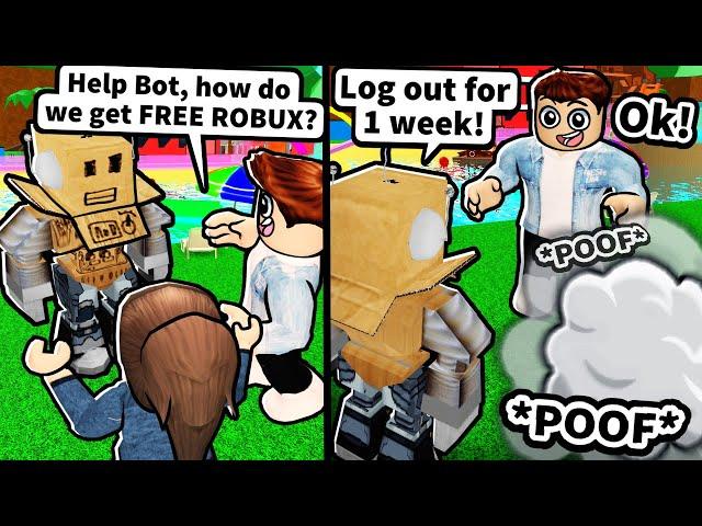 I pretended to be a Roblox HELP BOT and gave people AWFUL help...