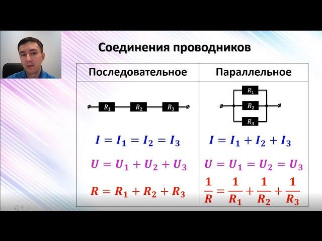  Как подсчитать СОЕДИНЕНИЯ РЕЗИСТОРОВ. Параллельное и последовательное соединение проводников