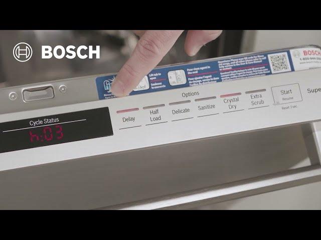 How to Use Delay Start on Your Bosch Dishwasher | Bosch Home Canada