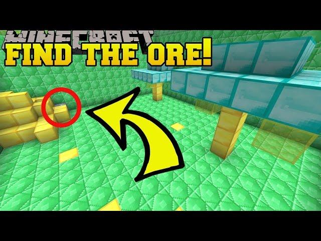 Minecraft: FIND THE ORE!!! - Custom Map