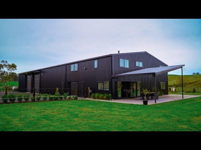 Massive Waikato Shed House by Waikato Shed Company