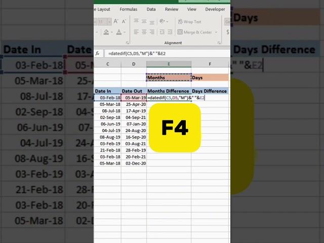 You must know this excel trick  #excelformula #excelshortcuts #exceltips