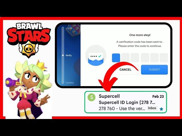 Как исправить ошибку, код подтверждения Supercell ID не получен | OTP Brawl Stars не получен