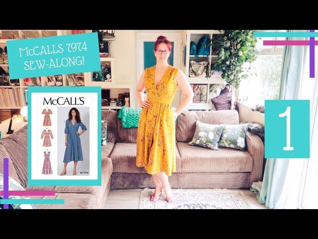 How To / How I :: McCalls 7974 Sew-Along :: Part One :: Sizing, Tracing and Altering The Pattern