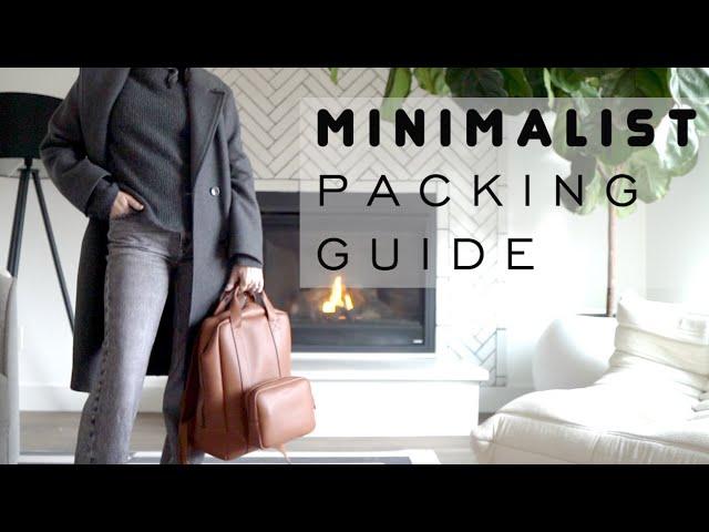 What I Pack For A Weekend Away (Minimalist Travel)