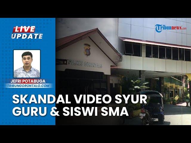 Polisi Selidiki Video Skandal Guru dan Siswi Salah Sekolah di Gorontalo