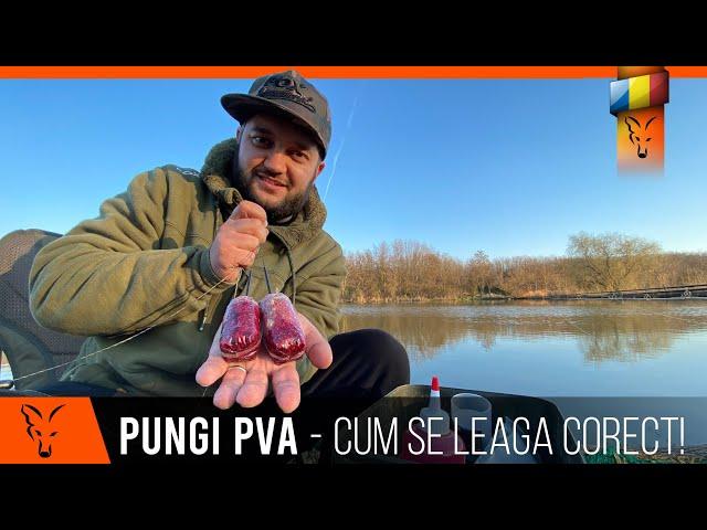 Cum se leaga corect pungile de PVA cu sistemul Fox Rapide Load - Pescuit la crap