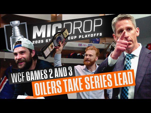 NHL Mic Drop: Oilers vs. Stars Game 2 and 3 | Stanley Cup Playoffs