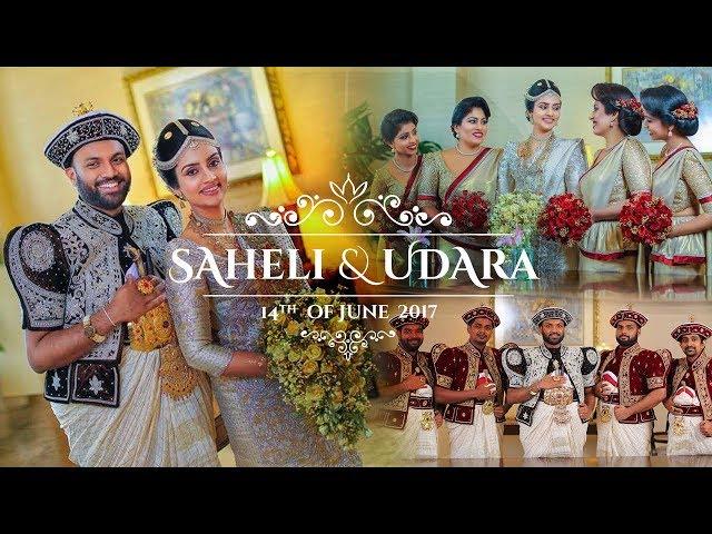 Saheli & Udara Full Wedding Day Video - 4K