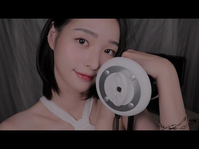 ASMR Excuse me, let me touch your ears.| 3DIO Ear Cleaning for sleep