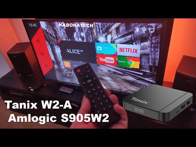 Tanix W2-A Amlogic S905W2 Android 11 Review