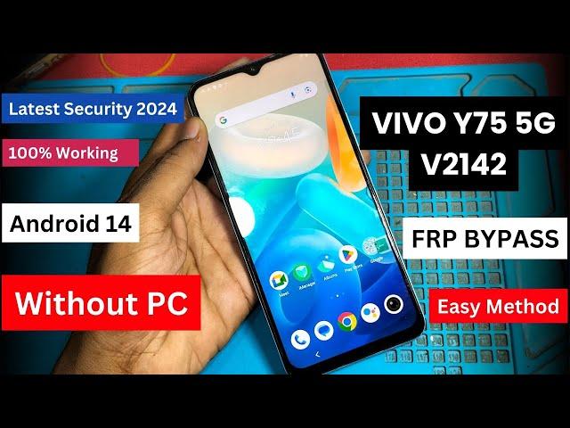 Vivo Y75 5G V2142 Frp Bypass | Android 14 | All Vivo FRP Bypass | Wow Method 2024