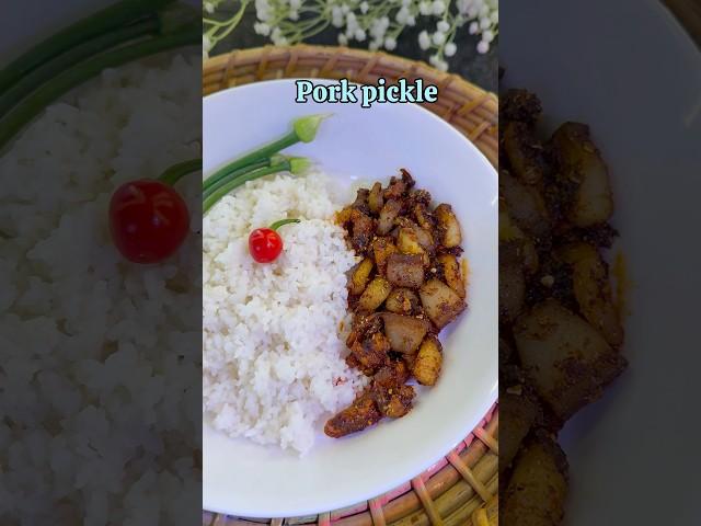 Pork pickle #food #putola #trending #recipe #cooking