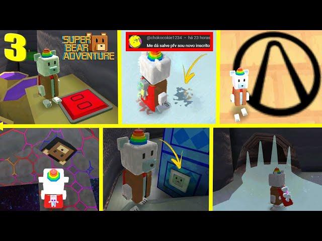 Jogo do urso🟢PROCURANDO SEGREDOS NO JOGO DO SALVE🟢PARTE3, super bear adventure, urso 3d jogo, novo