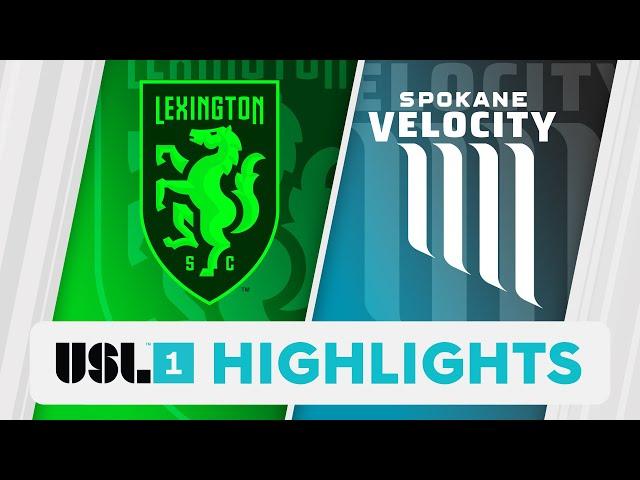 4.14.2024 | Lexington vs. Spokane Velocity - Game Highlights