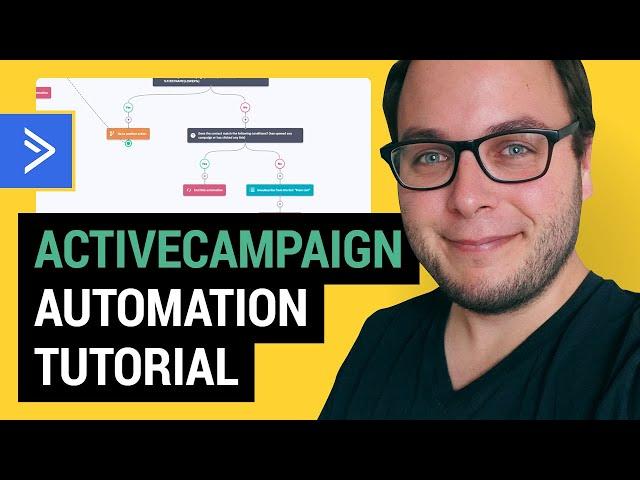 ActiveCampaign Automation Tutorial for Beginners (2022)