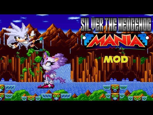 Sonic Mania - Silver The Hedgehog Mania Mod