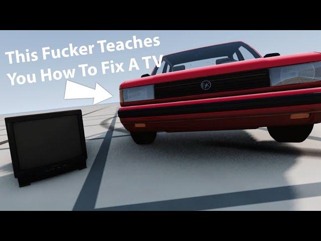 Da Red Car Tells You How To Fix Your TV