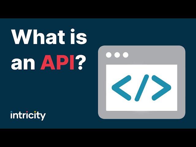 What is an API?