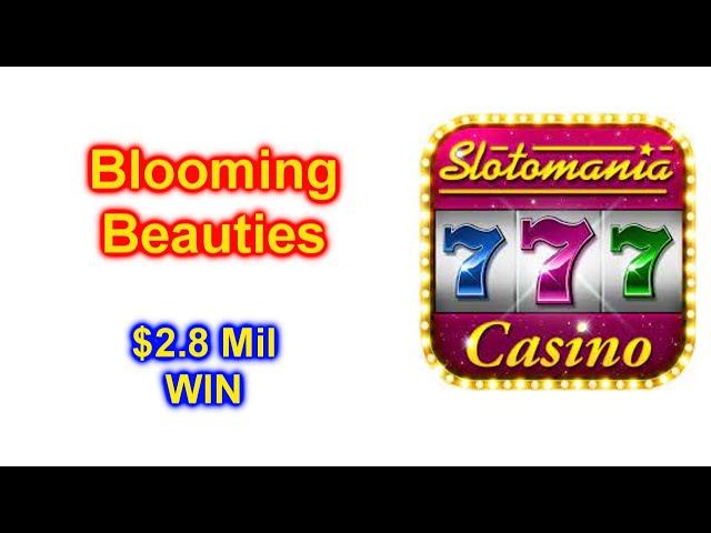 Slotomania Slot Machine Game Blooming Beauties On Cell Phone $2.8 Mil WIN