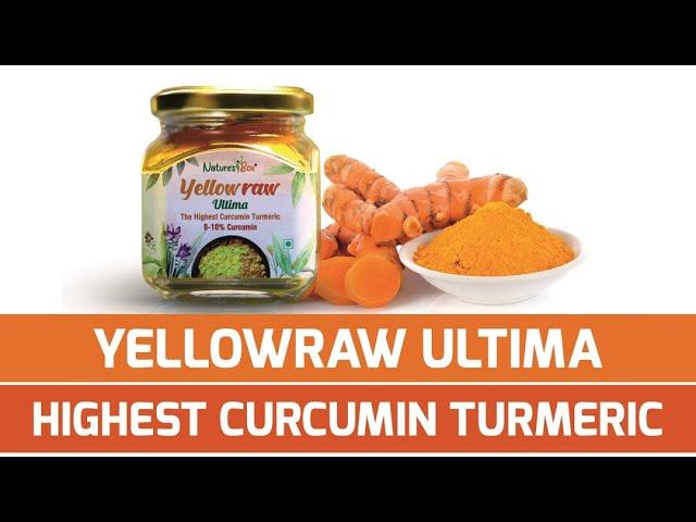 Yellowraw Ultima | Pure turmeric | World's best turmeric | Best turmeric in India l Natures Box