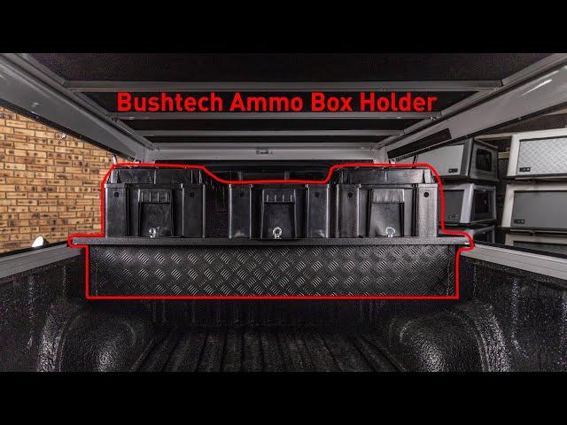 Bushtech Aluminium Canopies: Ammobox Holder & Accessories