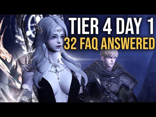 LOST ARK TIER 4 IS OUT! ALL FAQ ANSWERED! KNOW THESE AND PREPARE!