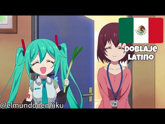 Mei se lleva a Miku a su casa y su manager la rescata | Doblaje español latino | Jashinchan Dropkick