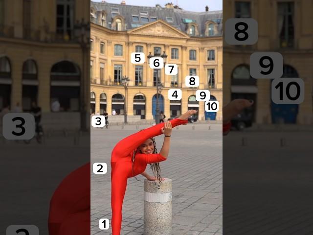 WHAT’S YOUR LEVEL? #libertybarros #themostflexiblegirlintheworld #flexibilitychallenge #splits#dance