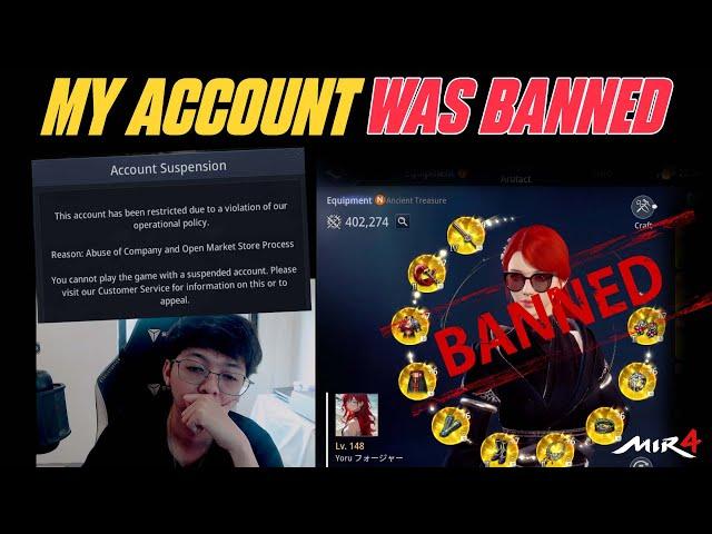 MY MIR4 ACCOUNT WAS BANNED!? [TAGALOG] - MIR4